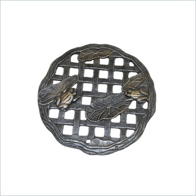 Oakland Living Stepping Stone Frog in Antique Pewter