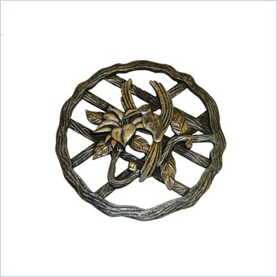 Oakland Living Stepping Stone Hummingbird in Antique Pewter
