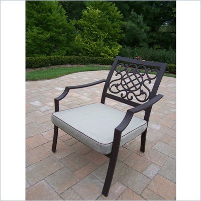 Oakland Living Chat Chair with Cushion