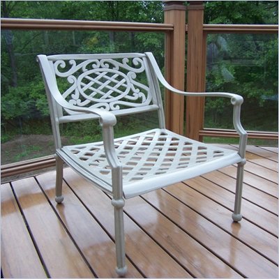 Oakland Living Tacoma Arm Chair in Beach Sand Finish