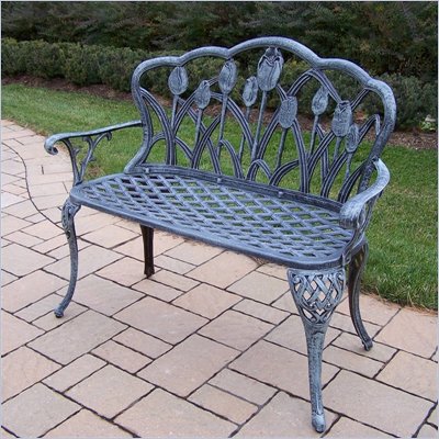 Oakland Living Tulip Loveseat Bench