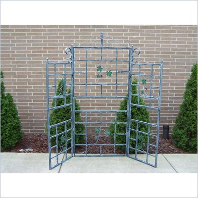 Oakland Living 3 Piece Patio Trellis in Verdi Grey