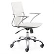 ADD TO YOUR SET: Zuo Trafico Office Chair in White
