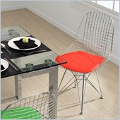 Zuo Mesh Dining Chair Frame in Chrome