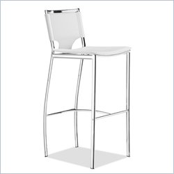 Zuo Lark Bar Chair (Set of 2)-Black