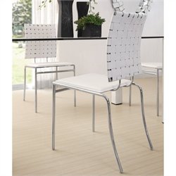 Zuo Criss Cross Dining Side Chair (Set of 4)