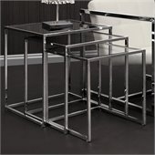 Zuo Pasos Nesting Table in Clear