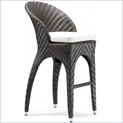 Zuo Corona Outdoor Bar Chair