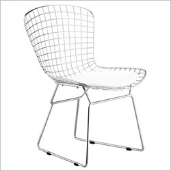 Zuo Wire Leatherette Dining Side Chair (Set of 2)