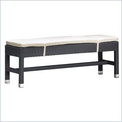 Zuo Myrtle Outdoor Double Bench