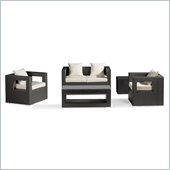 Zuo Algarve 4 Piece Outdoor Set