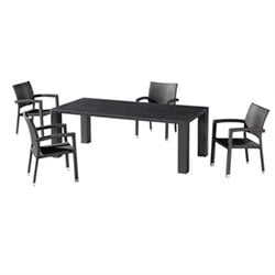 Zuo Boracay Table and Chair Set
