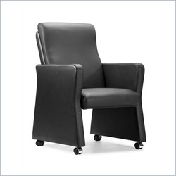 Zuo Burlarm Chair in Black Best Price