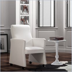 Zuo Burlarm Chair in White Best Price