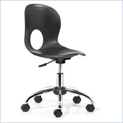 Zuo Pinhole Office Chair in Black