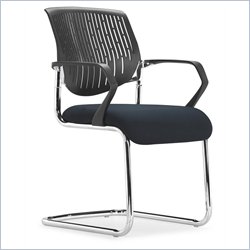 Zuo Synergy Sled Conference Chair in Black