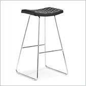 Zuo Crescent Barstool in Black 