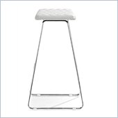 Zuo Crescent Barstool in White