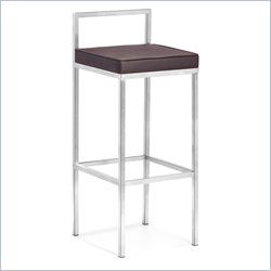 Zuo Industry Barstool in Brown