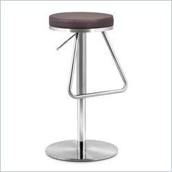 Zuo Soda Barstool in Brown