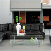 ZUO Carnival Modern Leatherette Sofa in Black