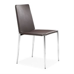 Zuo Alex Chair Espresso in Espresso (Set of 4)