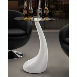 Zuo Jupiter Bistro Table in White (29 Inch Height)
