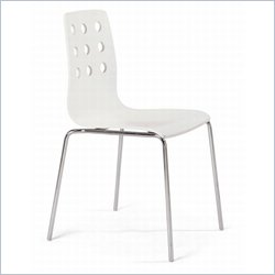 Zuo 9 Dragons Chair in White (Set of 4)