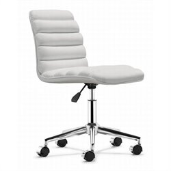 Zuo Admire Office Chair in White