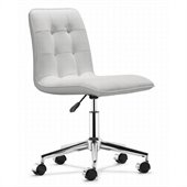 Zuo Scout Office Chair in White