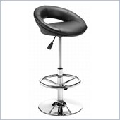 Zuo Pluto Bar Stool in Black