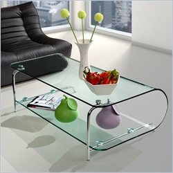 Zuo Lujuria Entertainment Stand in Clear