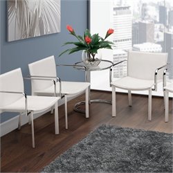Zuo Gekko Conference Chair in White (Set of 2)