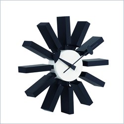 Zuo Smith Wall Clock in Black