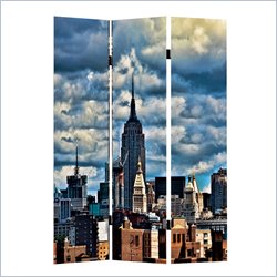 Zuo Skyline Folding Screen in Multicolor