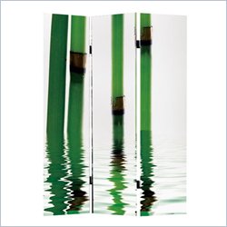 Zuo Bamboo Folding Screen in Multicolor