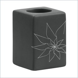 Zuo Blair Single Candle Holder in Gray