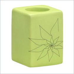 Zuo Blair Single Candle Holder in Green