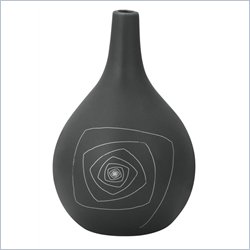 Zuo Blaise Round Vase Small in Gray