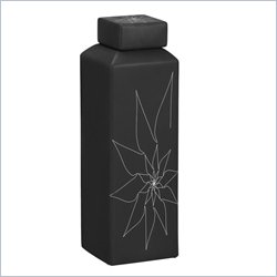 Zuo Bonnie Rectangular Vase Medium in Black