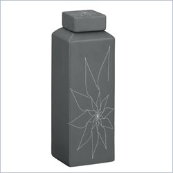 Zuo Bonnie Rectangular Vase Medium in Gray