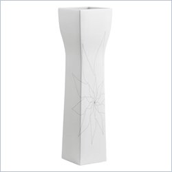 Zuo Barbara Vase Large in White