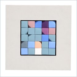 Zuo Crossword  Wall Art White Frame