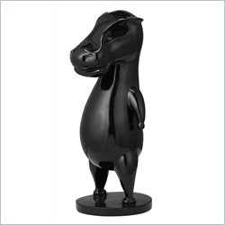 Zuo Calf Sculpture in Black