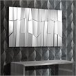 ADD TO YOUR SET: Zuo Glacier Mirror in Clear
