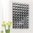 ADD TO YOUR SET: Zuo Cellular  Mirror in Clear