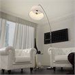 ADD TO YOUR SET: Zuo Alpha Floor Lamp in Chrome