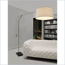 Zuo Blazar Floor Lamp in Chrome