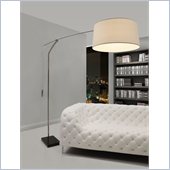 Zuo Blazar Floor Lamp in Chrome