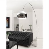 Zuo Gravity Floor Lamp in Chrome